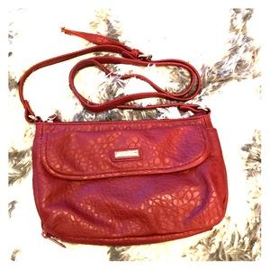 Rossetti Cross Body Bag Berry Red